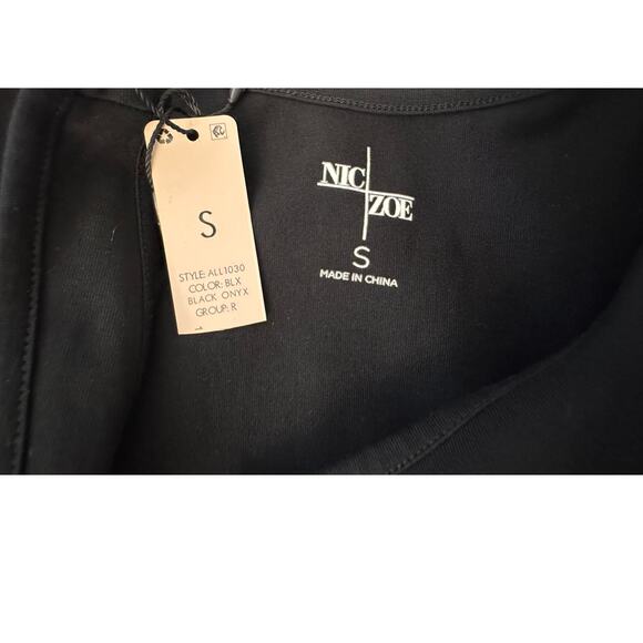 NEW NIC + ZOE Sleeveless Pullover Shelf Bra Tank Top Size S - Picture 5 of 6